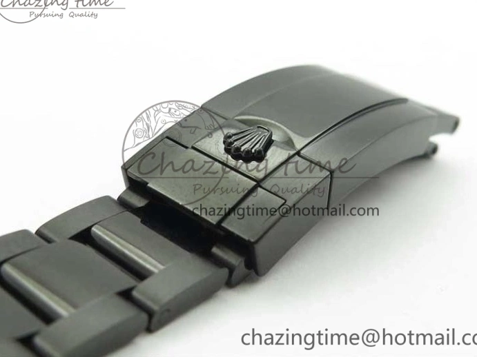 VR3135 Yacht-Master VRF Dial 116622 DLC Best Edition on Black Bracelet DLC 0425